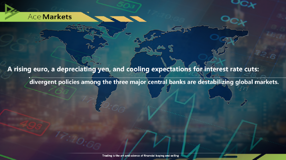 歐元漲、日圓貶損、降息預期涼:三大央行政策差,讓全球市場「站不穩」 歐元漲、日圓貶損、降息預期涼:三大央行政策差,讓全球市場「站不穩」