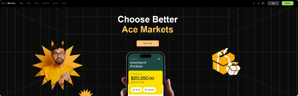 Ace Markets讓金融交易變簡單!跟單、贈金、返傭全拿捏!-Ace Markets交易平台