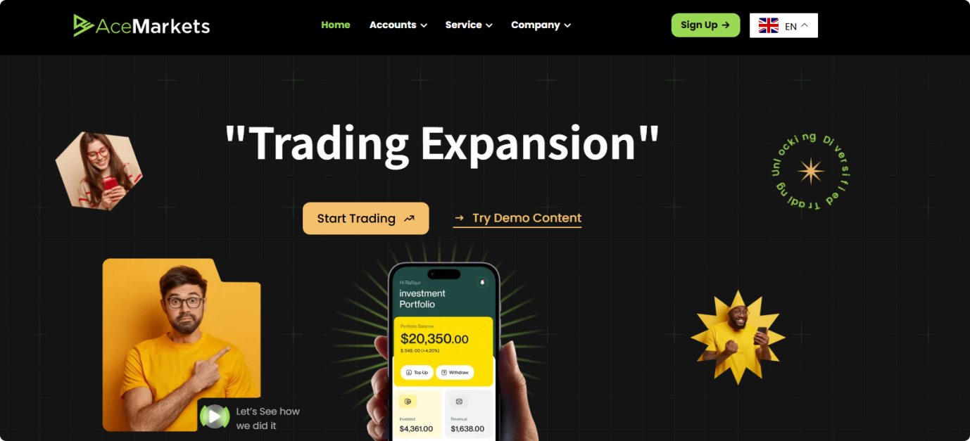 安全與多元並存,Ace Markets以8,000萬月交易量詮釋金融新可能-Ace Markets交易平台